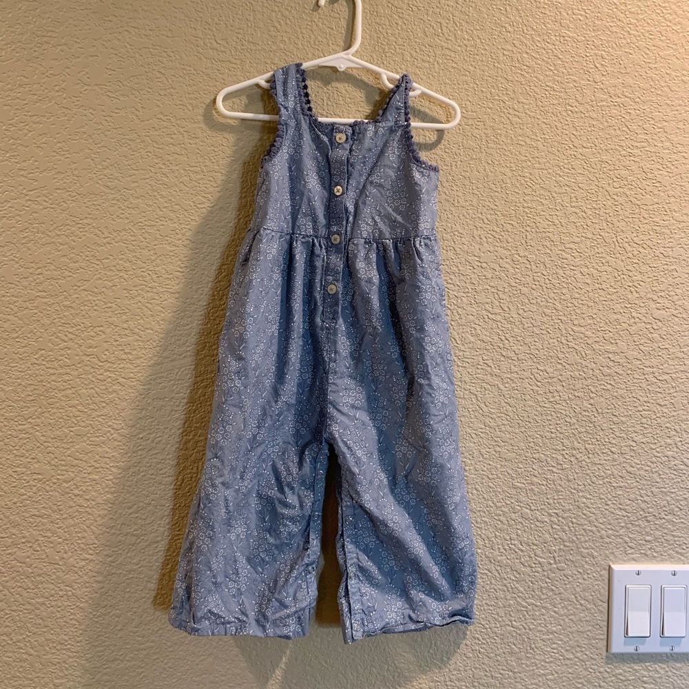 Kate Quinn Blue Jumpsuit Comfortable and Versatile